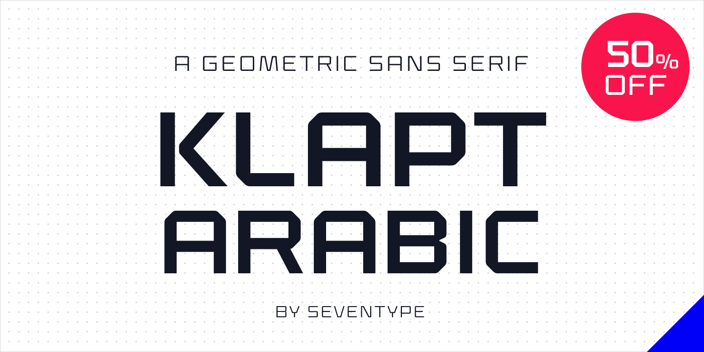 Example font Klapt Arabic #15